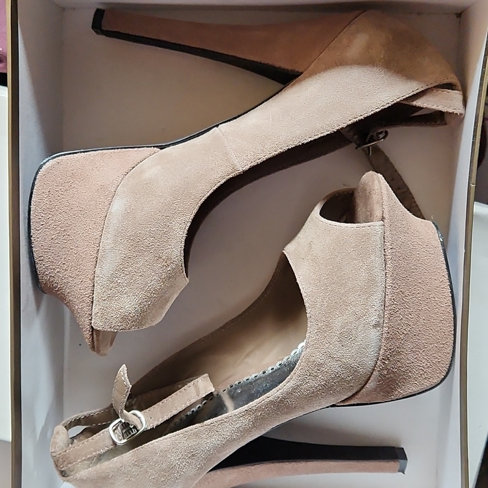 Bebe platforms heels